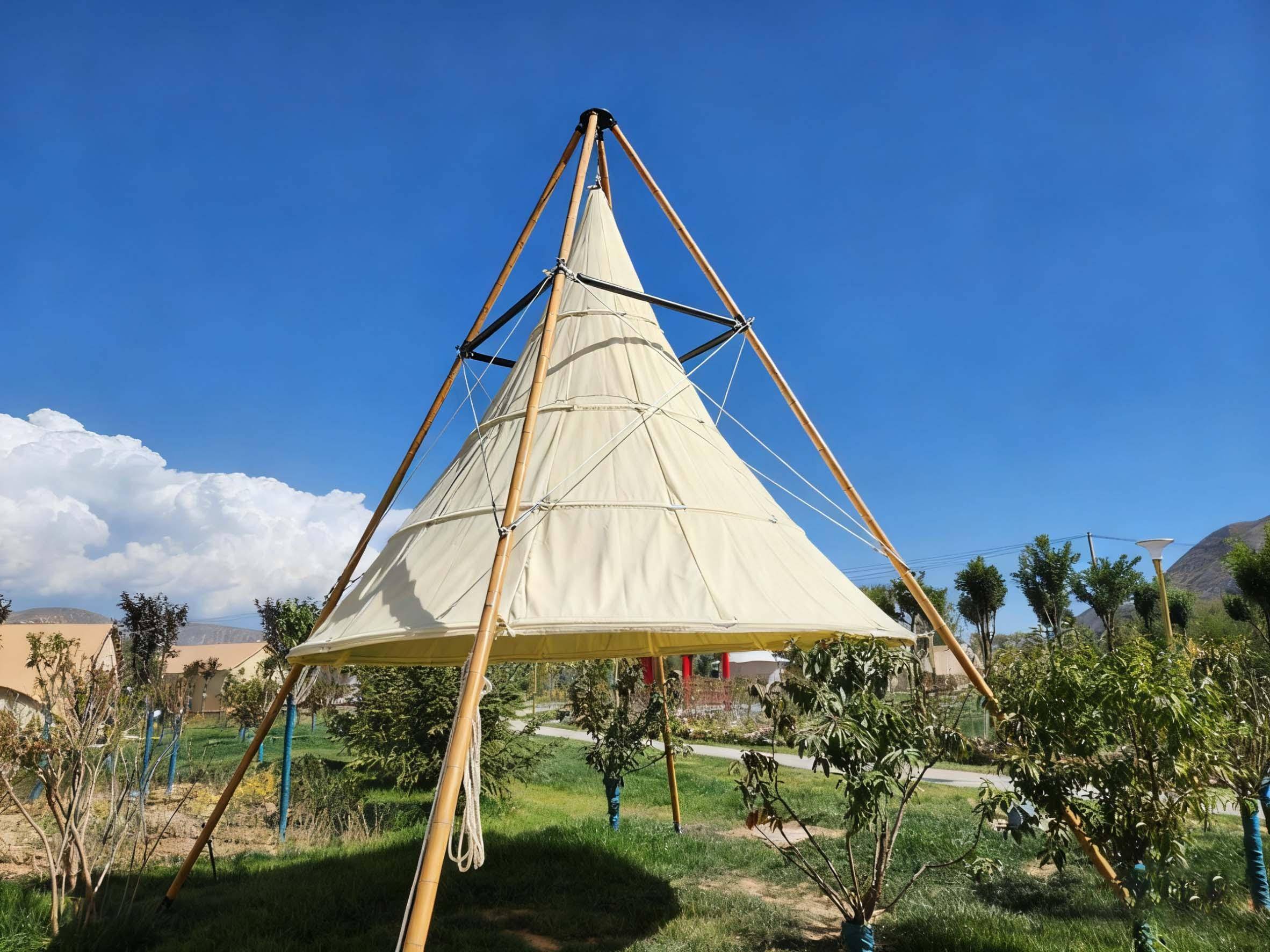 钟形营地帐篷源头厂家适配户外露营景区住宿